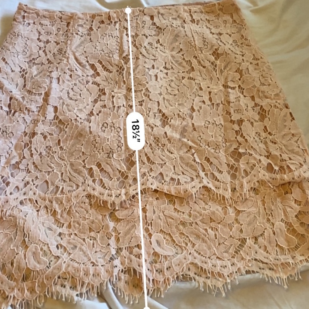 Lulus Pink Tiered Lace Skirt - Picture 11 of 12